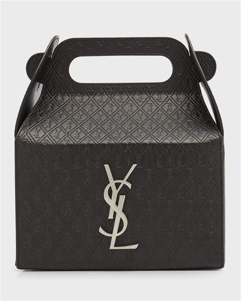 yves saint laurent lunch box|ysl Saint Laurent box bag.